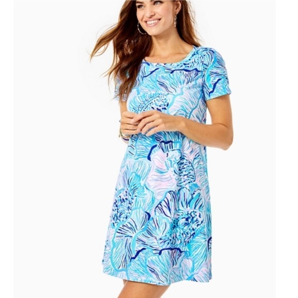 Lilly Pulitzer Dresses & Skirts - Lilly Pulitzer Cody T Shirt Dress in Fishful Thinking | XS